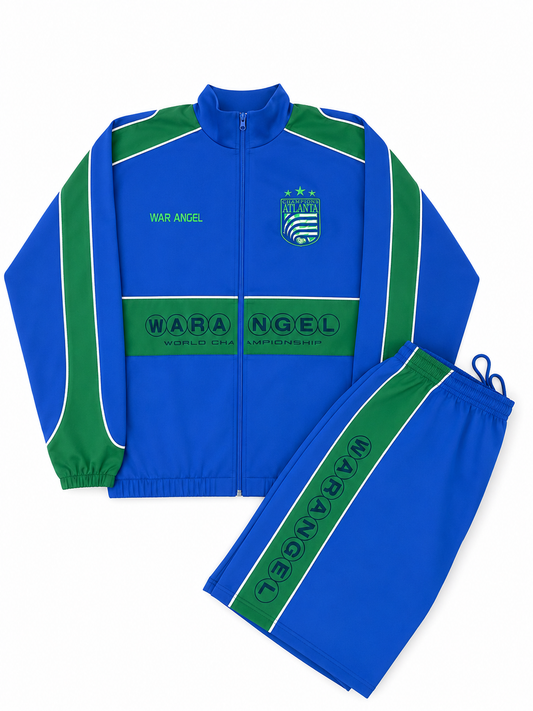 Blue-n-Green Short set